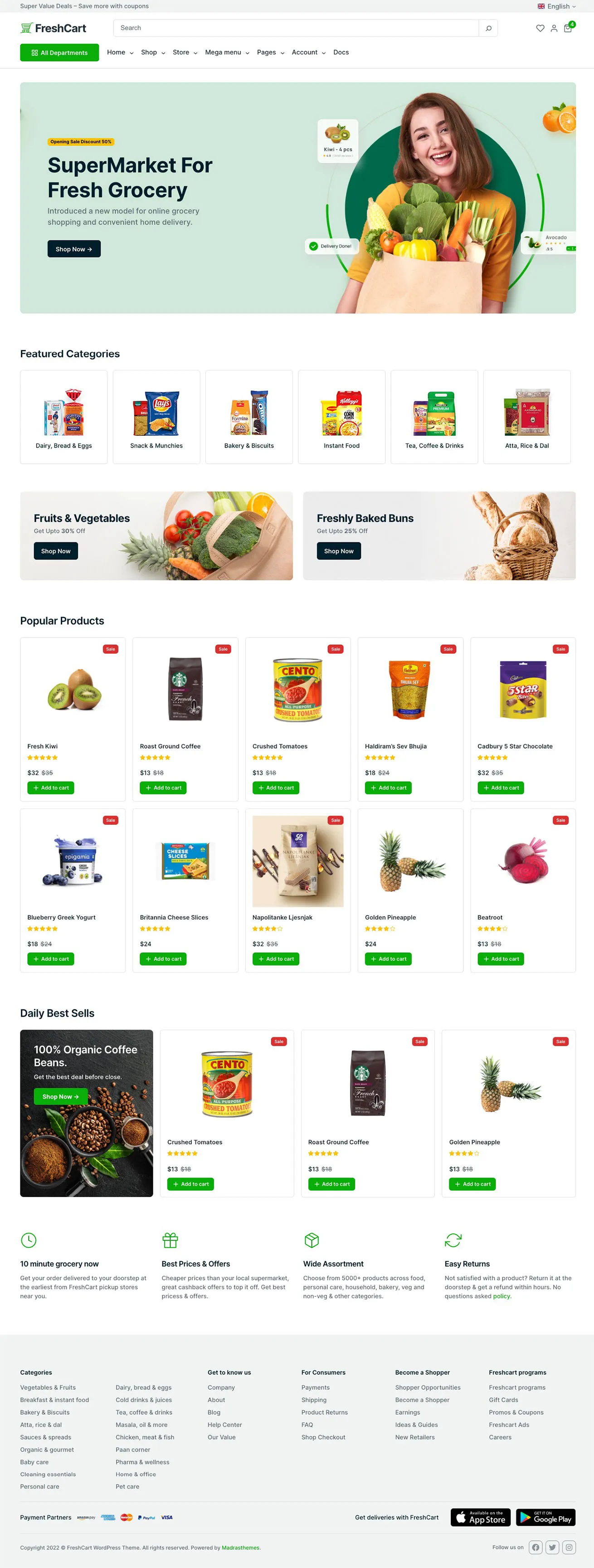FreshCart Market